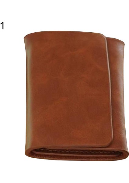 Erkek Moda Taban Deri Manyetik Toka Kısa Kart Sahibinin (Yurt Dışından)