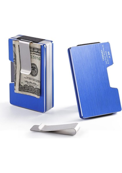 Erkekler Alüminyum Alaşımlı Cüzdan Para Klipsi Engelleme Nakit Kredi Kartı Çanta - (Yurt Dışından) fiyatları