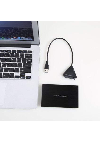 Sabit Disk Sürücüsü Adaptör Kablosu Usb3.0 Sata 7 + 15 Pin Dönüştürücü 2.5/3.5 Inç Ofis Bakım Bilgisayar Malzemeleri (Yurt Dışından)