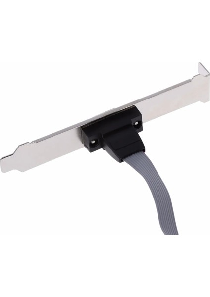 Seri 9 Pin Db9 RS232 Anakart Com Bağlantı Noktası Şerit Kablo Konnektör Braketi 27 cm Kablolar (Yurt Dışından) indirimleri