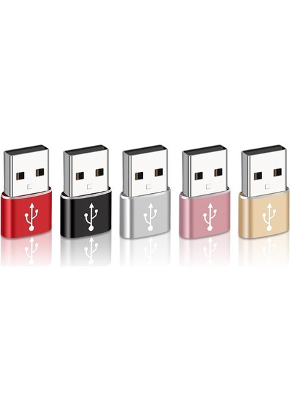 USB Otg Erkek Tip C Dişi Adaptör Dönüştürücü, Nexus 5X6P Oneplus 3 2 Usb-C Için Tip-C Kablo Adaptörü, Veri Şarj Cihazı (Yurt Dışından)
