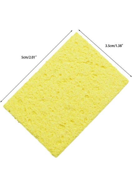 Adet/10 Adet Sarı Temizleme Süngeri Temizleyici Kalıcı Elektrikli Kaynak Havya (Yurt Dışından) indirimleri