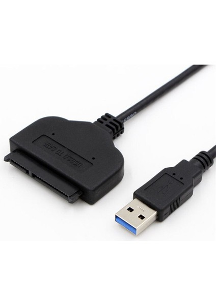 HDD SSD Dahili Harici Adaptör Dönüştürücü Kablo Kablosu Sata Kablo Hattı USB 3.0 - 2.5 (Yurt Dışından)