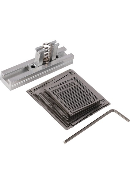 Nanlıy-Evrensel Doğrudan Isıtma Bga Şablonlar Şablonları + Fikstür Kalay Lehim Topu Lehimleme Araçları Dizüstü Bilgisayar Çipi Için (Yurt Dışından) fiyatları