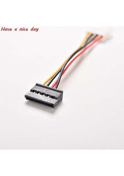 2 Adet/grup 4 Pin Ide Molex 15 Pin Seri Ata Sata HDD Sabit Disk Güç Adaptörü Kabloları (Yurt Dışından)