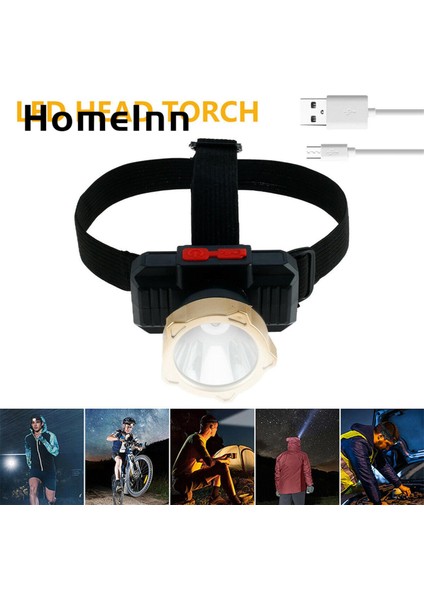 Homeınn Balıkçılık Işığı Şarj Edilebilir Ultra Parlak Acil Durum LED Far (Yurt Dışından) fırsatları