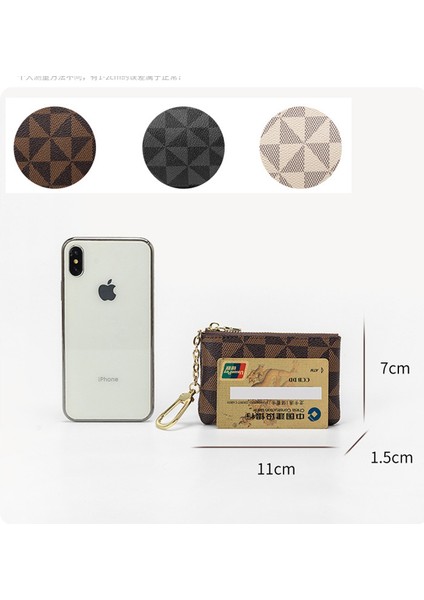 Lüks Tasarım Bozuk Para Cüzdanı Kadınlar Için Mini Çanta Zincir Fermuar ile Marka Bayanlar Küçük Para Cüzdan Erkek Anahtar Para Saklama Çantası (Yurt Dışından) fiyatları