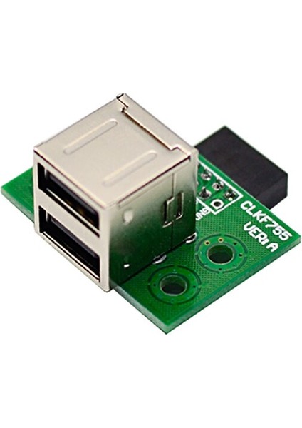 En Yeni Esloth Bilgisayar Konnektörleri Usb2.0 Ara Genişletme Kartı USB 9-Pin Dahili Nas Önyükleme Önemli U Disk ve Dongle'ı Gizle (Yurt Dışından) modelleri