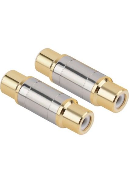1 Adet/rca Konektörü Için Yüksek Kaliteli Rca Dişi-Dişi Jak Düz Adaptör Altın Kaplama Hoparlör Uzatma Kablosu (Yurt Dışından) fiyatları