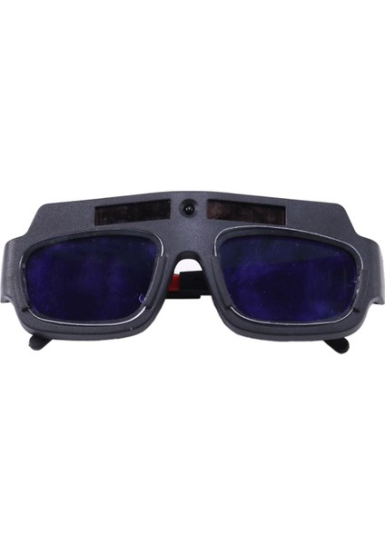 Hyqzltca 1 Adet Güneş Enerjili Otomatik Kararan Kaynak Maskesi Kask Gözlük Kaynakçı Gözlük Ark Anti-Şok Lens Göz Koruması (Yurt Dışından)