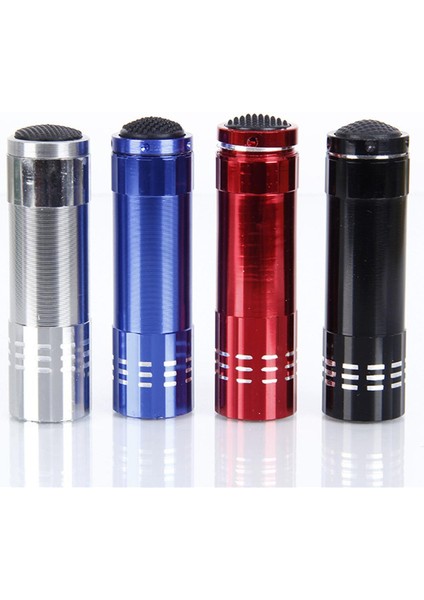 Yfashion 9led El Feneri Alüminyum Alaşımlı Ni Açık Hava Sporları Için Yüksek Parlak Orch Işık (Yurt Dışından)