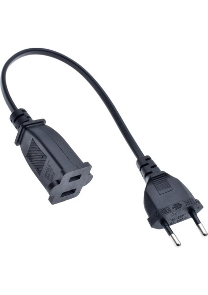 1 Adet Avrupa 2 Pin Erkek Fiş Abd Kadın Güç Adaptörü Kablosu, Ab Erkek Abd Nema 1-15R Güç Adaptör Kablosu (Yurt Dışından) fiyatları