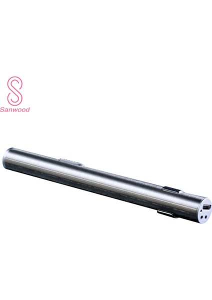 Dış Mekan Mini Taşınabilir USB Şarj Edilebilir Süper Parlak LED Torch Lambası El Feneri (Yurt Dışından)