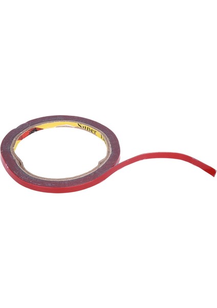 Adet Kırmızı Güçlü Kalıcı Çift Taraflı Süper Yapışkan Köpük Bant Rulosu Araba Araç Için - 6MMX3M & 8MMX3M (Yurt Dışından)