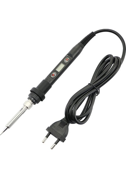80W Havya Ayarlanabilir Sıcaklık Elektrikli Demir LCD Dijital Ekran Kaynak Onarım Kurşunsuz 220V / 110V Lehim Istasyonu (Yurt Dışından)