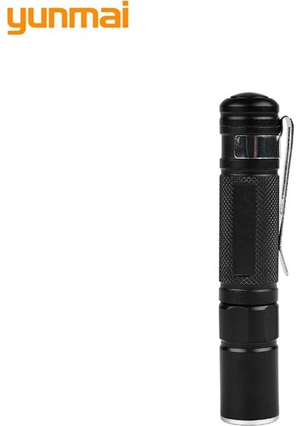 Mini LED El Feneri Zoom 7W Q5 2000LM Su Geçirmez Lanterna LED Zumlanabilir Torch Aaa Pil Avcılık Için Güçlü Led-Siyah (Yurt Dışından)