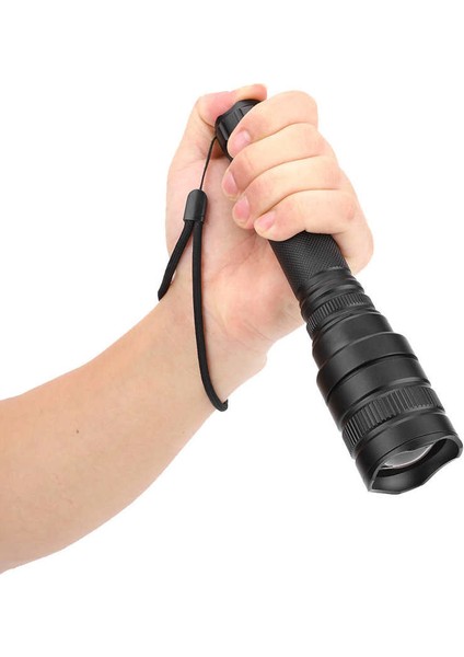 LED El Feneri Alüminyum Alaşımlı Açık Hava Su Geçirmez El Feneri Torch Kamp Koşu Balıkçılık Için (Yurt Dışından)