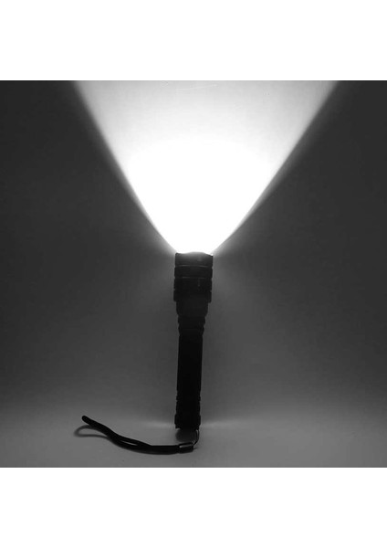 LED El Feneri Alüminyum Alaşımlı Açık Hava Su Geçirmez El Feneri Torch Kamp Koşu Balıkçılık Için (Yurt Dışından)