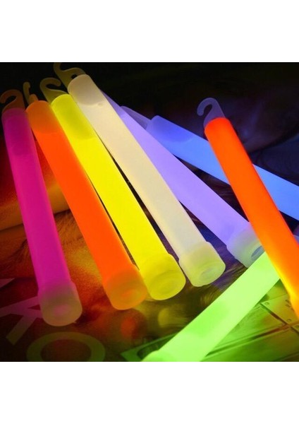 [ayak Izi] Işık Çubuğu LED Plastik Çubuk Parti Yanıp Sönen Parlayan Çubuk (Yurt Dışından)