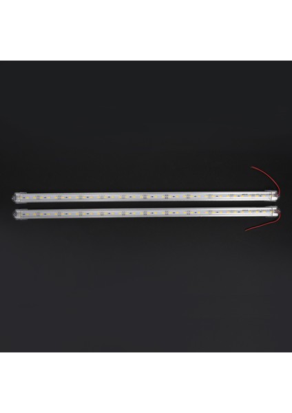 8 Adet Alüminyum Alaşımlı Sert LED Şerit Çubuk Işık Su Geçirmez 12V 50CM Beyaz (Yurt Dışından) modelleri