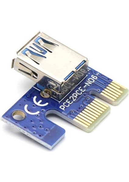 Pcı Express Pcı-E Yükseltici 1X16X Pcıe Pcı E Yükseltici Kart Molex Sata USB 3.0 Ila 4 Pin Ide Kablo Adaptörü Btc Madencilik Madenci (Yurt Dışından)