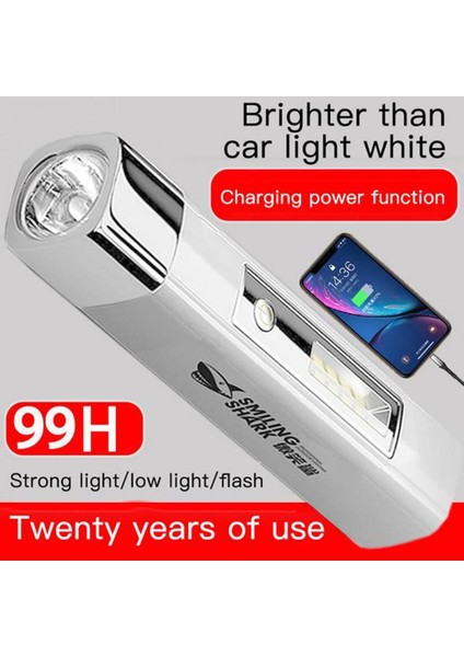 Xiaomi G3 Taktik El Feneri Yüksek Güç LED El Fenerleri Güçlü Şarj Edilebilir Ultra Parlak Taşınabilir Aydınlatma Lambası Güç Bankası (Yurt Dışından)