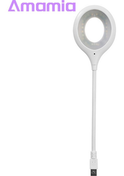 Amamia Akıllı LED Lamba Ses Kontrolü USB Arayüzlü Ultra Parlak Masaüstü LED Gece Lambası (Yurt Dışından)