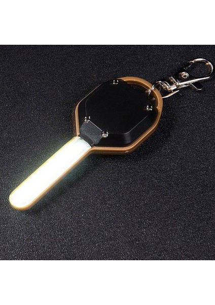 Greenhome Taşınabilir Mini Cob LED Işık Anahtarlık Anahtarlık Açık El Feneri Torch Lambası (Yurt Dışından)
