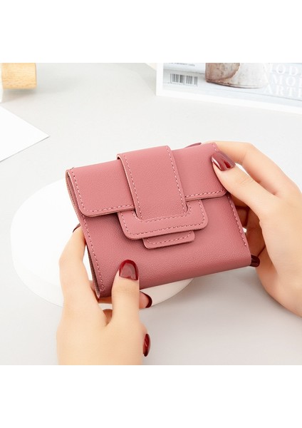 Cüzdan Kadın Kısa Bölüm 2022 Yeni Nokta Öğrenci Bozuk Para Cüzdanı Kore Küçük Kemer Bayanlar Cüzdan Kart Çantası (Yurt Dışından)