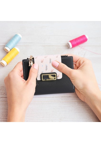 Moda Kadın Cüzdan Püskül Küçük Cüzdan Kadın Mini Bozuk Para Cüzdanı Bayanlar Debriyaj Küçük Cüzdan Kadın Pu Deri Kart Tutucu (Yurt Dışından)