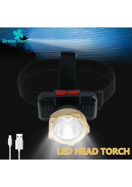 Yeşil Ev Baş Feneri Hava Koşullarına Dayanıklı Uzun Menzilli LED Çalışma Farı (Yurt Dışından) indirimleri