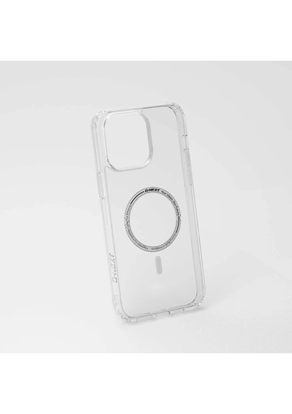 Apple iPhone 12 Pro Max Magsafe Uyumlu Ultra Hybrid Anti-Shock Şeffaf Sert Silikon Kılıf