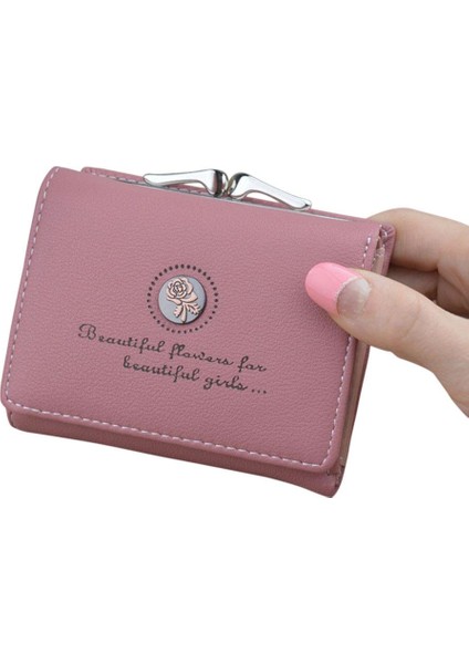 Kadın Bayan Cüzdan Çanta Mini Küçük Vintage Pu Kredi Kımlık Kartı Para Para Tutucu (Yurt Dışından) modelleri