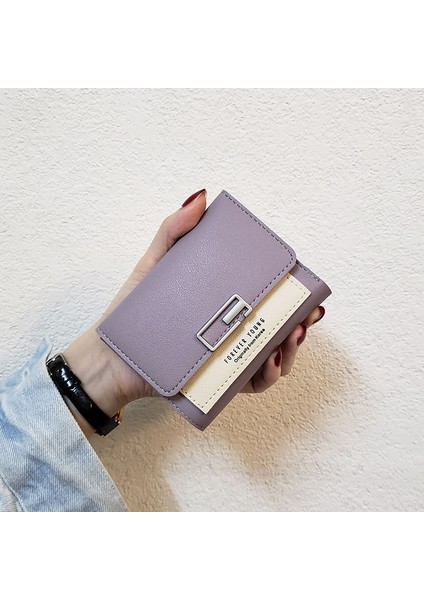 Kadın Cüzdan Kısa Kadın Bozuk Para Cüzdanı Cüzdan Kadın Kart Sahibinin Küçük Bayanlar Cüzdan Kadın Çile Mini Debriyaj Kız Için (Yurt Dışından) fırsatları