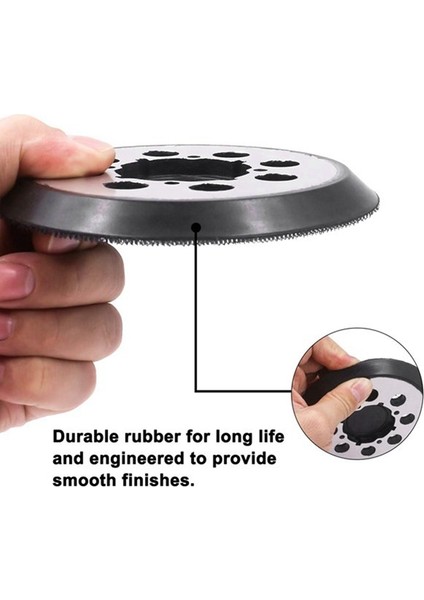 Inç 125MM 8 Delikli Cırt Cırtlı Zımpara Tabanlığı Zımparalama Diski Için Zımpara Tabanlığı Tip 1 Için, DWE6421K DWE6423 (Yurt Dışından) indirimleri