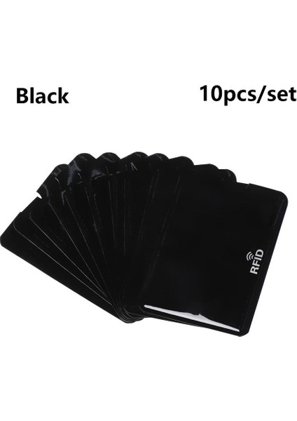10 Adet Kredi Kartı Koruyucusu Engelleme Kart Tutucu Kol Kılıf Kapakları Koruma Banka Kılıfı Yeni (Yurt Dışından) fiyatları