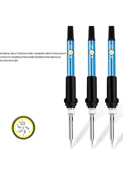 60W Elektrikli Havya Istasyonu 220V 110V Abd/ab/ingıltere Plugtemperature Ayarlanabilir Kaynak Lehimleme Ipuçları Araçları (Yurt Dışından)