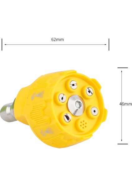 6'sı 1 Arada Basınçlı Yıkama Başlığı-1 x 6'sı 1 Arada Basınçlı Yıkama Başlığı-Sarı (Yurt Dışından) indirimleri