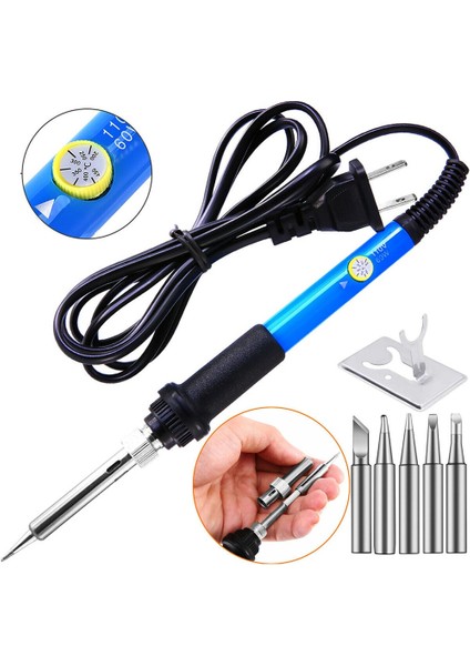 Stokta 60W Elektrikli Havya Sıcaklık Ayarlanabilir Elektrikli Demir Mini Kolu Isı Kalem Havya (Yurt Dışından) modelleri