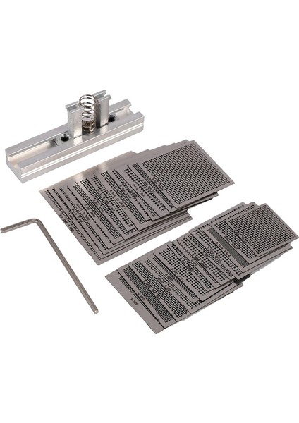 Bradoo-Evrensel Doğrudan Isıtma Bga Şablonlar Şablonları + Fikstür Kalay Lehim Topu Lehimleme Araçları Dizüstü Bilgisayar Çipi Için (Yurt Dışından) modelleri