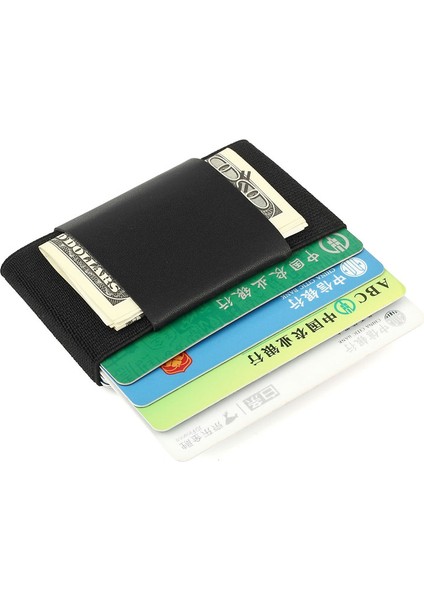 Minimalist Ince Cüzdan Airtag Kılıf ile Kredi Kımlık Kartı Tutucu Elastik Küçük Cüzdan Anahtar Çanta 10 Kart Sahipleri Erkek Kadın Mini Çanta (Yurt Dışından) fırsatları