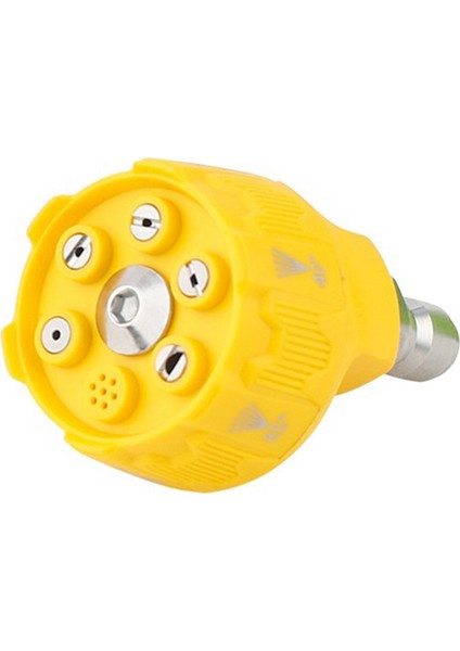 Basınçlı Yıkama Püskürtme Nozulu, 6'sı 1 Arada Hızlı Değiştirme, 1/4 Inç Hızlı Bağlantılı Yıkama Nozulu (Yurt Dışından) fiyatları