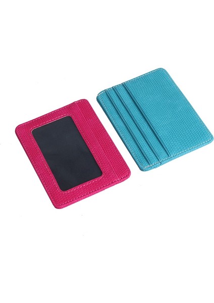 Ultra-Ince Kart Tutucu Mini Cüzdan Ehliyet Kapağı Moda Kadın Kertenkele Desen Çok Yuvalı Banka Kartı Paketi Bozuk Para Cüzdanı (Yurt Dışından)