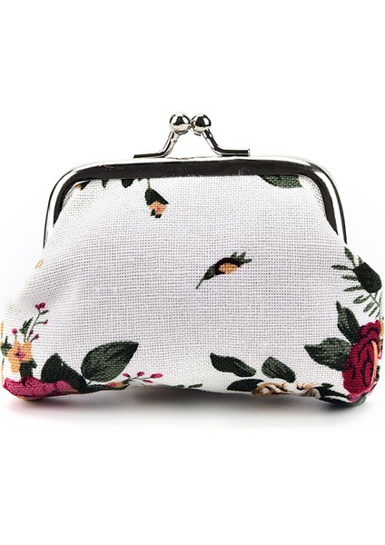 Kadın Bozuk Para Cüzdanı Çiçek Baskı Bayan Bozuk Para Cüzdanı Cep Bozuk Para Kesesi Anahtar Kredi (Yurt Dışından) fiyatları