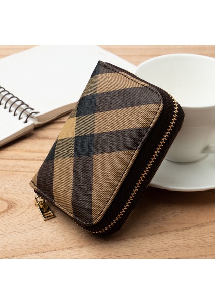 Kadın Lüks Çok Fonksiyonlu Günlük Cüzdan Çoklu Kart Yuvası Kart Tutucu Fermuar Çanta Debriyaj Pu Para Çantası Bozuk Para Çantaları Kart Sahibi (Yurt Dışından) fiyatları