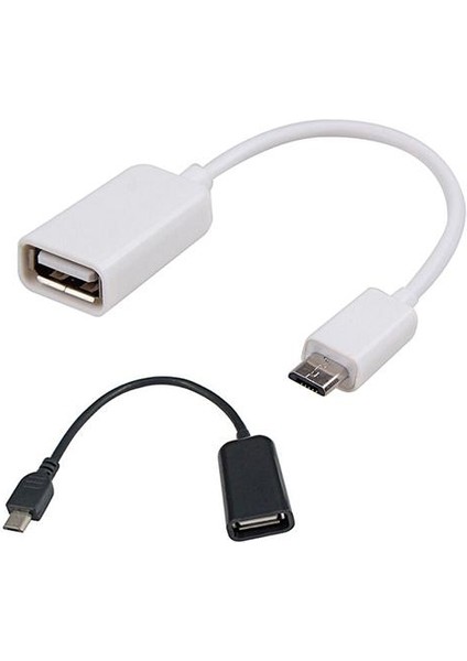 Samsung S3 S4 Için Mikro USB Erkek - USB 2.0 Dişi Otg Adaptör Dönüştürücü Kablosu (Yurt Dışından)