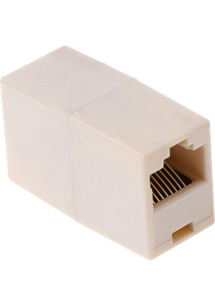 1 Adet 8 Telli RJ45 Cat5 CAT5E Ağ Ethernet Konektörü Adaptörü (Yurt Dışından)