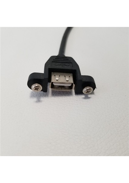 5pin Mikro B USB A Erkek Dişi Adaptör Dönüştürücü Vida Kilit Panel Montajlı Data Sync Güç Şarj Kablosu Kablosu 25 cm (Yurt Dışından) fırsatları