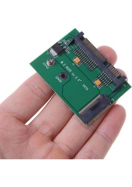 K3NB Yeni Ngff M.2 SSD Sata 3.0 Katı Hal Sürücüsü Sata Inter Adaptör Dönüştürücü Kartına (Yurt Dışından)