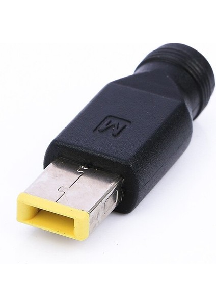 5.5 × 2.1/2.5mm Yuvarlak Jack Kare Uçlu Dizüstü Bilgisayar Dc Güç Şarj Adaptörü Fiş Dönüştürücü Lenovo Thinkpad Yoga 11 S Vb (Yurt Dışından) fiyatları